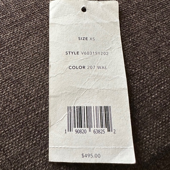 Vince Double Breasted Teddy Faux Fur Jacket/Coat, Size XS, Camel - Picture 15 of 15